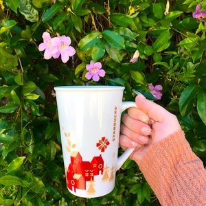 Starbucks Big Coffee Mug Christmas Special Edition 22 Fl Oz